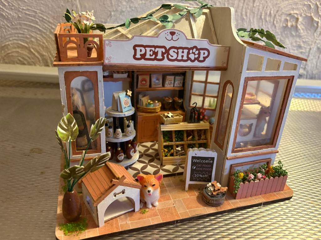 Miniatuurhuisje, Ophalen of Verzenden, Zo goed als nieuw