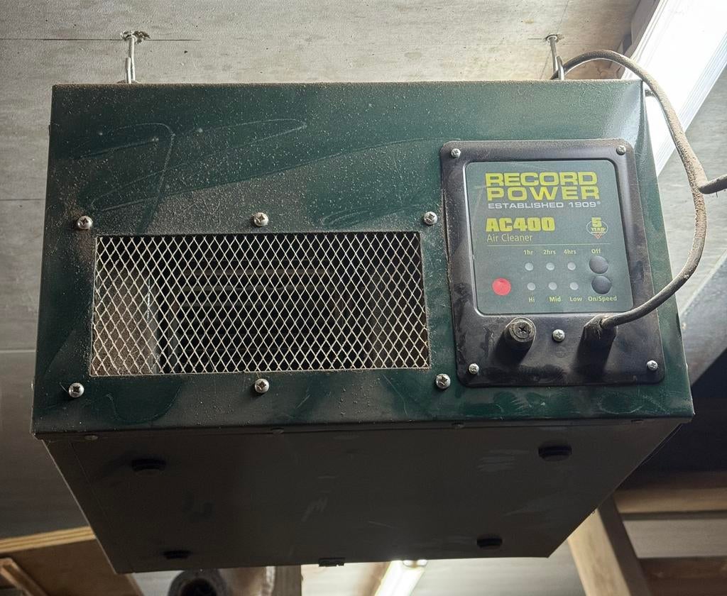 Record power ac 400 luchtreiniger, Ophalen of Verzenden, Zo goed als nieuw, Luchtreiniger