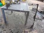 Stalen rooster met kuip kuip voor vijver of afvoer, Ophalen, Gebruikt