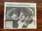 Voetbal krantenartikel Nederland Polen Krol Peters okt 1975, Ophalen of Verzenden, 1980 tot heden, Knipsel(s)