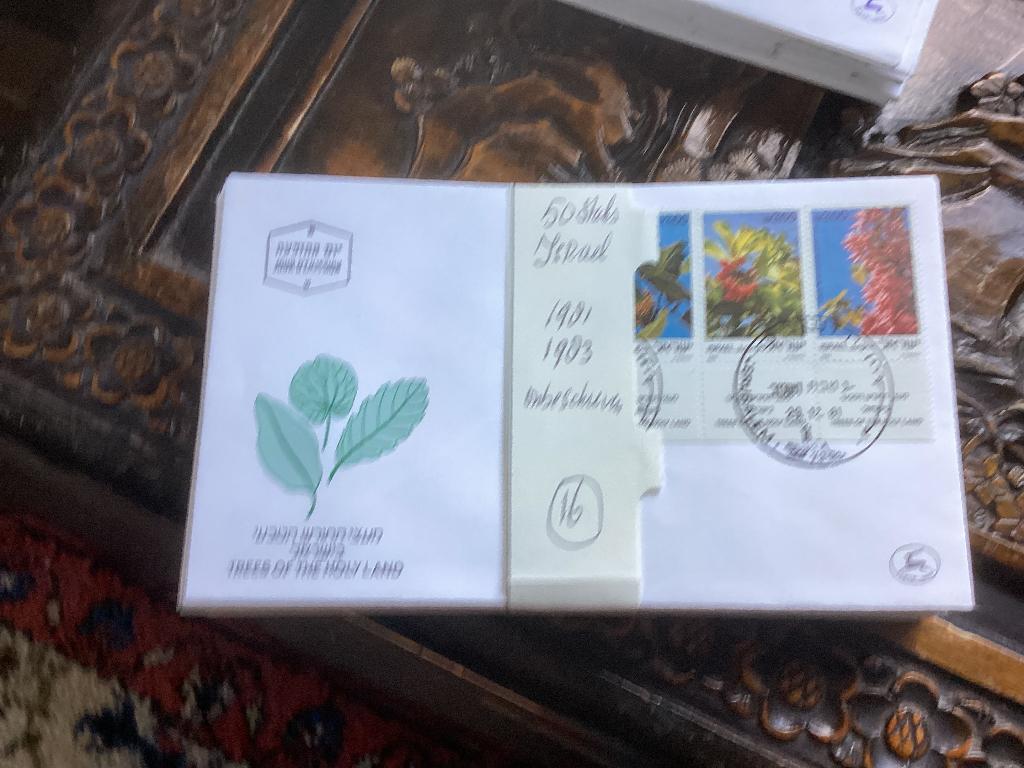 No16 Verzameling fdc Israel 1981-1983 50 stuks onbeschreve, Ophalen, Buitenland
