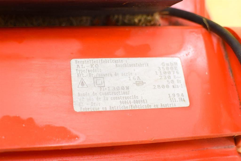 Al-Ko Master 3500 E Elektrische Grasmaaier 50491, Tuin en Terras, Ophalen of Verzenden, Gebruikt, 50 cm of meer