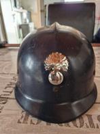 Helm met binnenwerk oude Belgische gendarmerie, Ophalen of Verzenden, Landmacht, Overige gebieden, Helm of Baret
