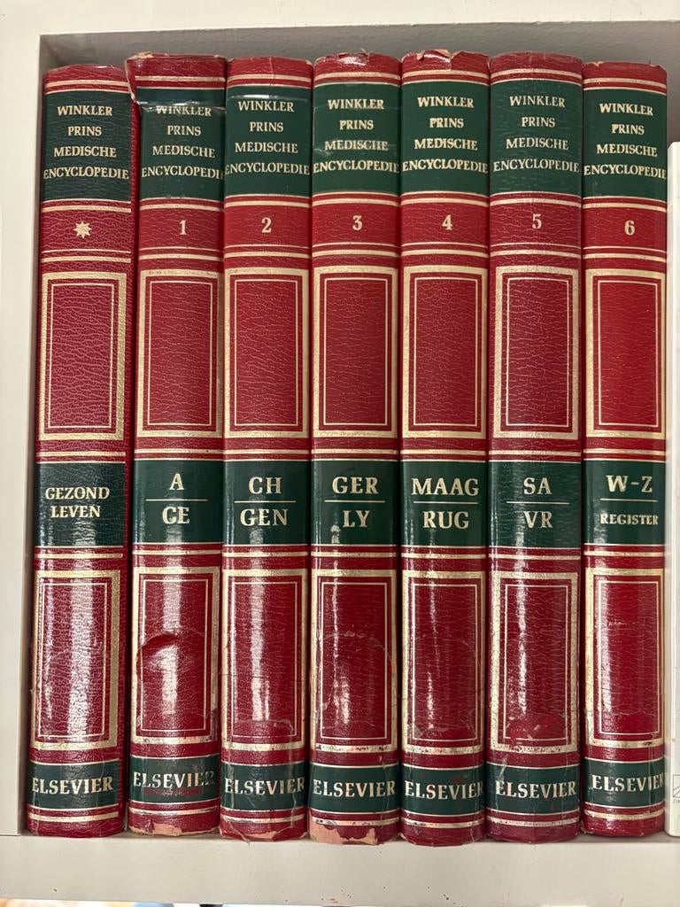 Winkler Prins Medische Encyclopedie - Complete Serie, Boeken, Encyclopedieën, Ophalen of Verzenden, Gelezen, Medisch, Complete serie