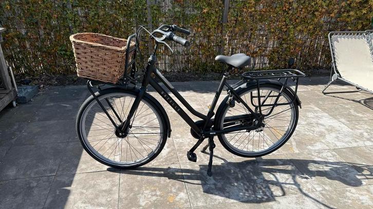 Gazelle Heavy Duty fiets met mand, Fietsen en Brommers, Fietsen | Dames | Moederfietsen, Zo goed als nieuw, Gazelle, 53 tot 56 cm