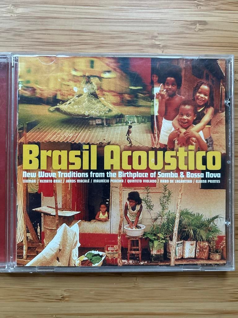 CD Wereldmuziek: Brasil Acoustico - Samba & Bossa Nova, Cd's en Dvd's, Cd's | Wereldmuziek, Ophalen of Verzenden, Zo goed als nieuw
