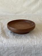 Vintage Ronde Houten Schaal / Serveerkom, Antiek en Kunst, Ophalen of Verzenden