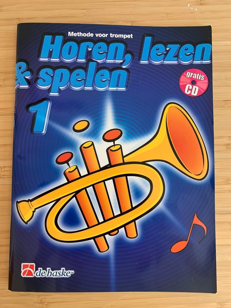 Horen lezen spelen 1 incl. CD - Trompet., Overige genres, Les of Cursus, Ophalen of Verzenden, Zo goed als nieuw