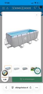 Zwembad 4.0m x 2.0m x 99cm, Tuin en Terras, Ophalen, Gebruikt, 200 tot 300 cm, 80 tot 120 cm