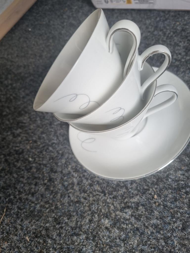 Kop en schotel.. Wunsiedel Bavaria Germany, Huis en Inrichting, Keuken | Servies, Ophalen, Porselein, Overige stijlen, Kop(pen) en/of Schotel(s)