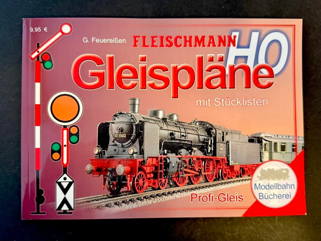 Fleischmann Gleispläne Ho Profi-Gleis, Gelijkstroom, Fleischmann, Nieuw, Analoog