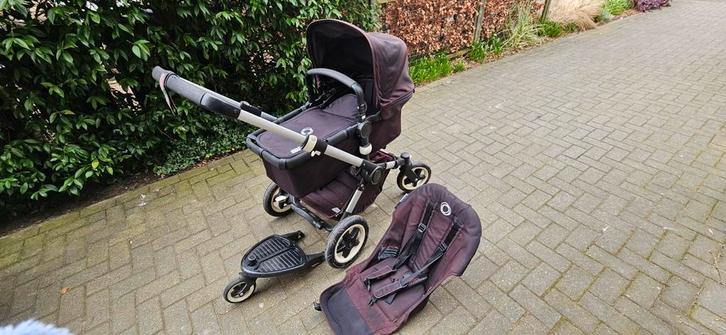 Bugaboo Buffalo kinderwagen - Zwart, Kinderen en Baby's, Kinderwagens en Combinaties, Gebruikt, Bugaboo, Ophalen