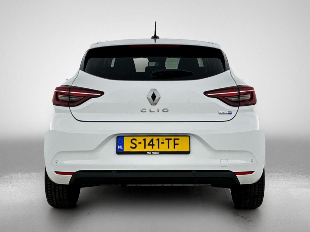 Renault Clio 1.6 E-Tech Hybrid 145 Evolution | Achteruitrijc, Auto's, Stof, Gebruikt, Euro 6, Wit