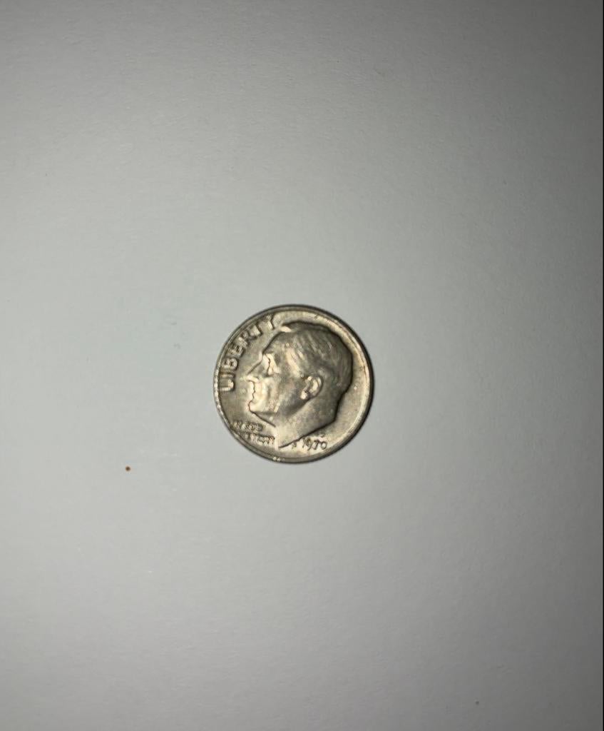 1970 D Roosevelt-Dubbeltje, Postzegels en Munten, Munten | Amerika, Ophalen, Midden-Amerika