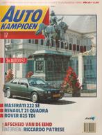 Maserati 222 SE test in Autokampioen 1990, Gelezen, Ophalen of Verzenden, Autokampioen, Overige merken