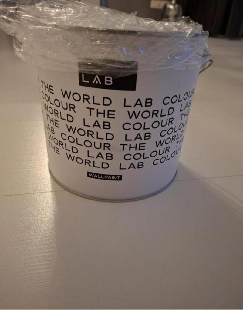 Blik 2.3 liter mushroom no 287 LAB paint, Ophalen, Nieuw