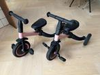 2x Topmark 4-in-1 - Roze loopfiets/driewieler, Fietsen en Brommers, Fietsen | Kinderfietsjes, Ophalen, Gebruikt, Minder dan 16 inch