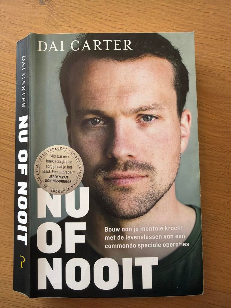 Nu of Nooit - Dai Carter, Boeken, Overige Boeken, Ophalen of Verzenden, Gelezen