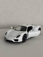 Porsche 918 Spyder modelauto wit, Hobby en Vrije tijd, Modelauto's | 1:24, Ophalen of Verzenden, Zo goed als nieuw, Auto, Welly