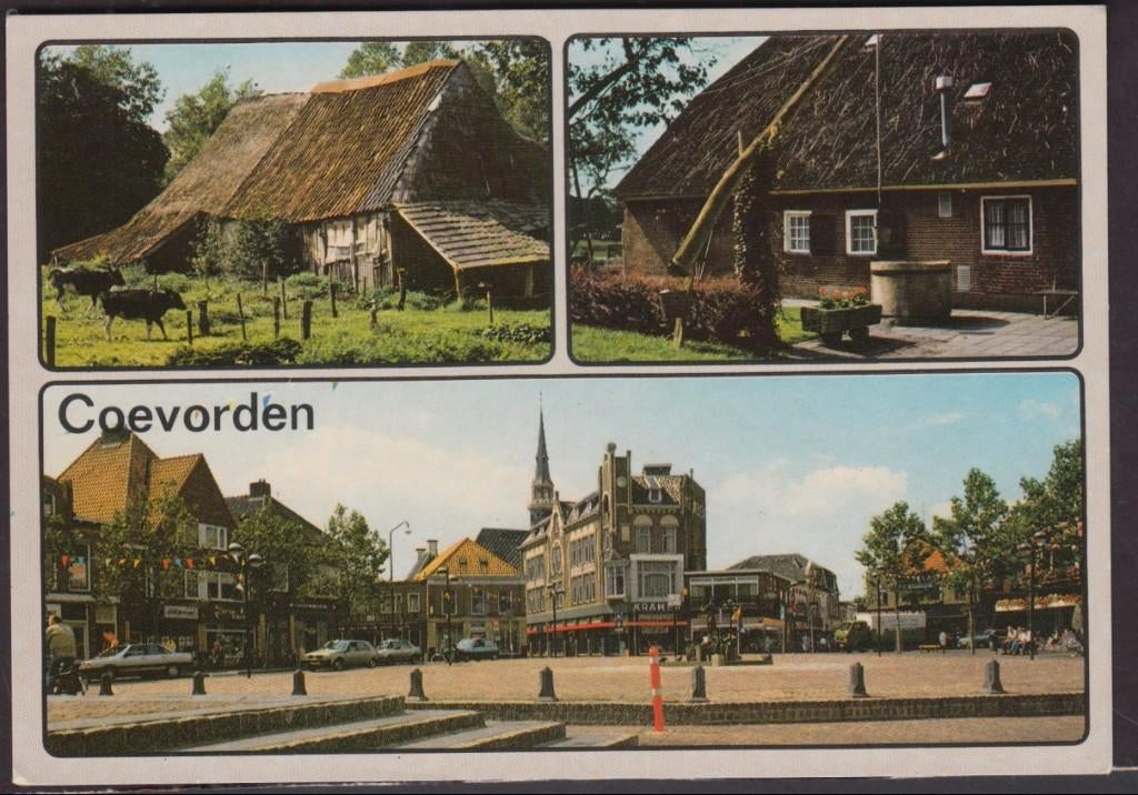 Coevorden 3 luik 1986 Ongelopen, Verzenden, 1980 tot heden, Ongelopen, Drenthe