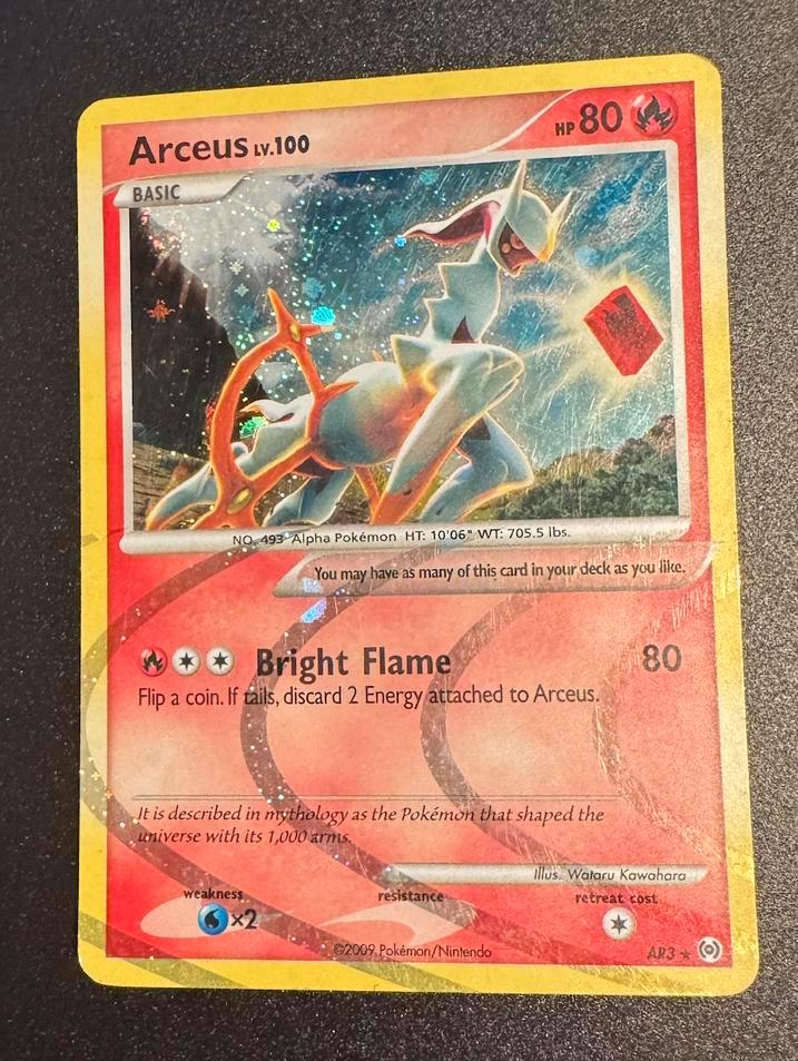 Arceus AR3, Hobby en Vrije tijd, Verzamelkaartspellen | Pokémon, Zo goed als nieuw, Ophalen of Verzenden