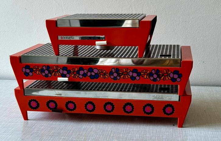 Brabantia jaren 70 diverse rechaud warmhouders schotelwarmer, Antiek en Kunst, Antiek | Keukenbenodigdheden, Ophalen of Verzenden