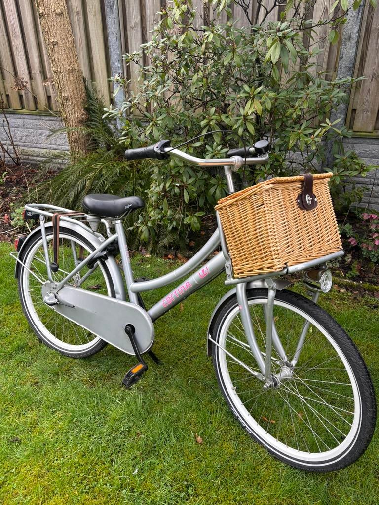 24 inch Cortina U4 meisjesfiets kinderfiets, Fietsen en Brommers, Fietsen | Meisjes, Ophalen, Zo goed als nieuw, 24 inch