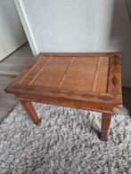 Houten bijzettafel - opknapper, Huis en Inrichting, Tafels | Bijzettafels, Ophalen, Minder dan 45 cm, Gebruikt, 55 tot 75 cm