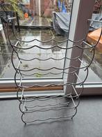 Stapelbaar Wijnrek - Metaal, Ophalen, Gebruikt, 50 tot 75 cm, 15 tot 25 flessen