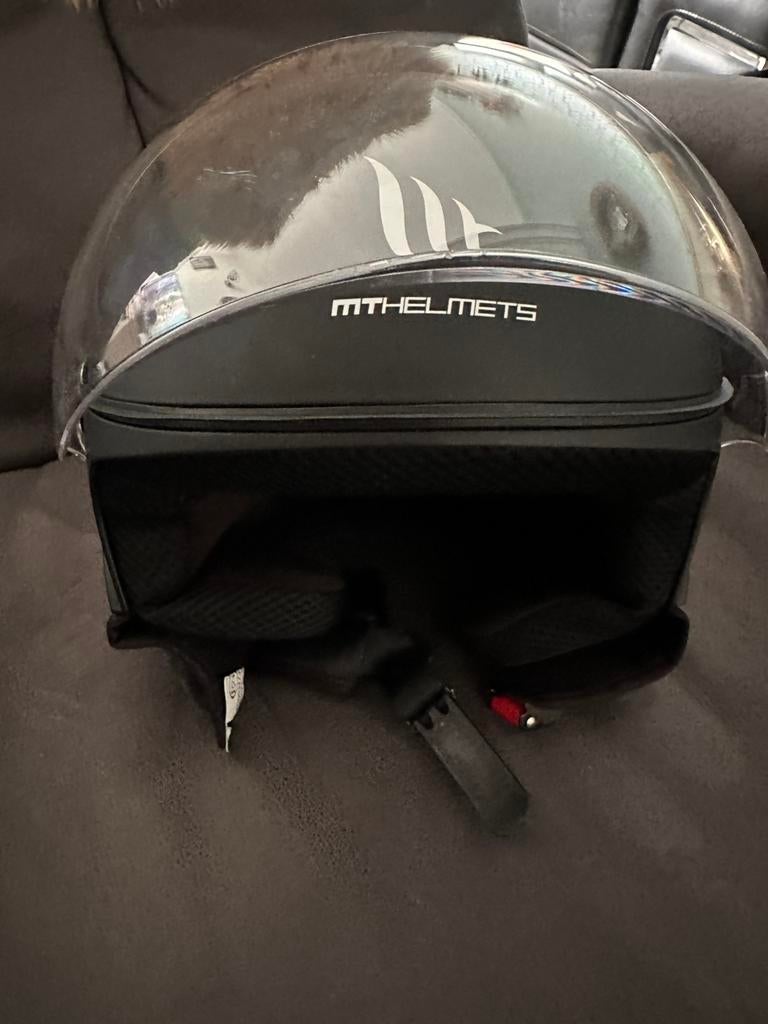 Helm, Fietsen en Brommers, Brommerhelmen, Ophalen of Verzenden, Gebruikt, Large