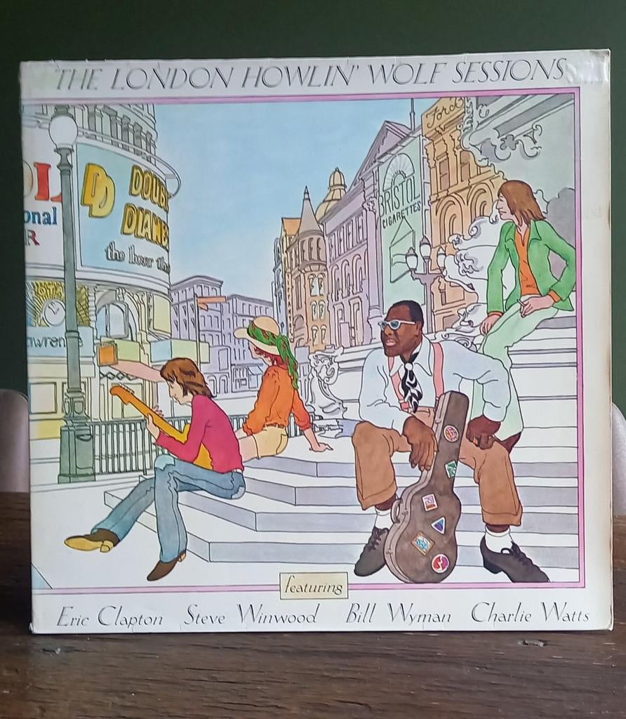 Lp vinyl, the Londen Howlen Wolf Sessions/ Clapton,Winwood, Cd's en Dvd's, Vinyl | Pop, Ophalen of Verzenden, Gebruikt, 12 inch
