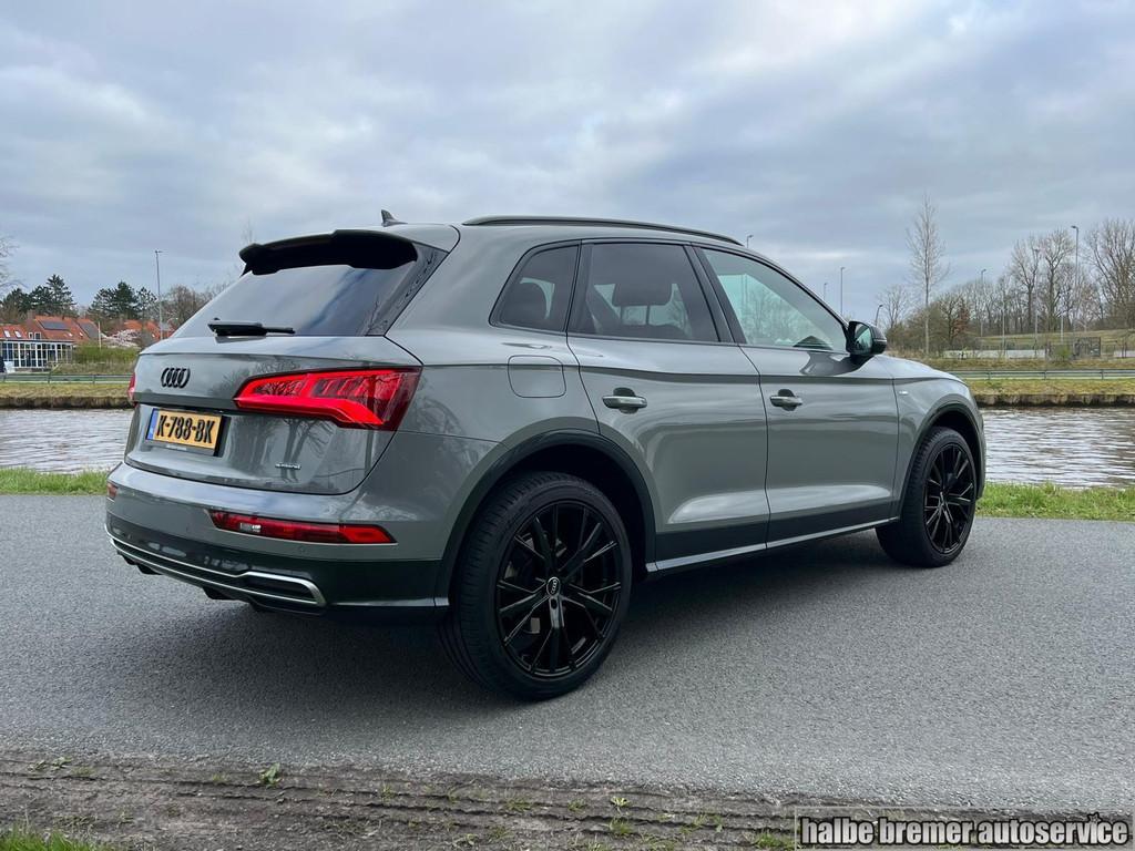 Audi Q5 2.0 TFSI quattro S Line Black Edition|RS stoel|Pano, Auto's, Automaat, Gebruikt, Euro 6, 4 cilinders