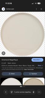 Action Servies: 12 Dinerborden, 12 Diepe Borden, Kleine Bord, Huis en Inrichting, Keuken | Servies, Keramiek, Ophalen of Verzenden