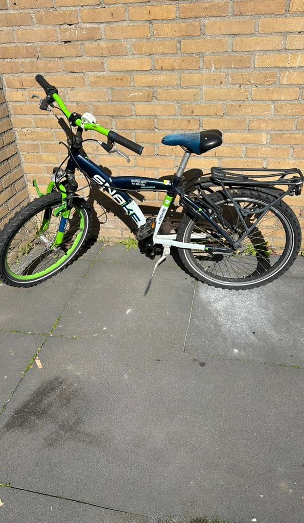 Snake fiets 20 inch, Ophalen, Staal, V-brakes, 16 tot 20 inch