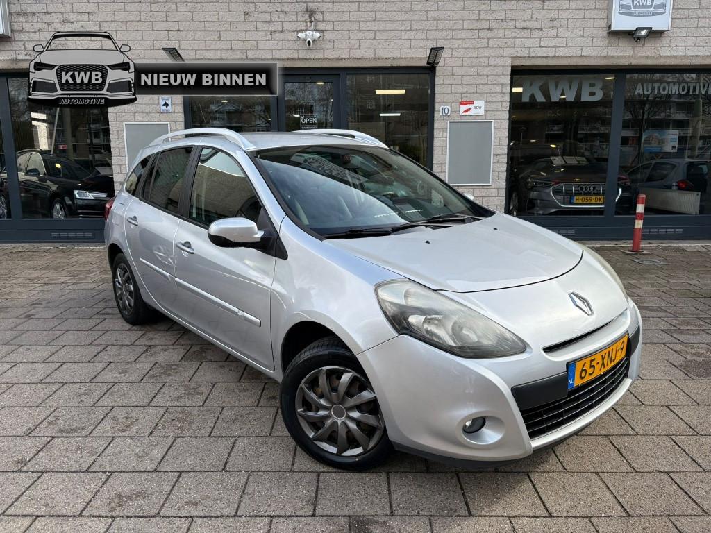 Renault Clio Estate 1.2-16V Airco Nieuwe apk Banden NAP, Auto's, Voorwielaandrijving, Euro 5, 535 kg, Gebruikt