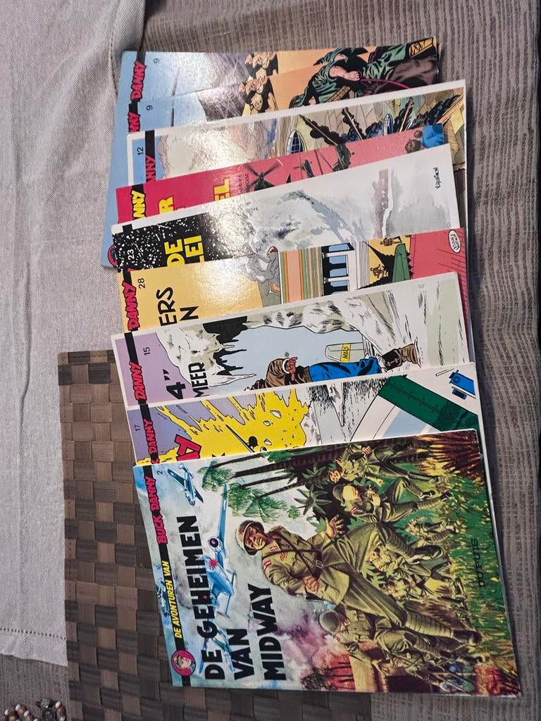 Stripboeken Joop Klepzeiker en Buck Danny, Boeken, Stripboeken, Meerdere stripboeken, Ophalen of Verzenden, Gelezen