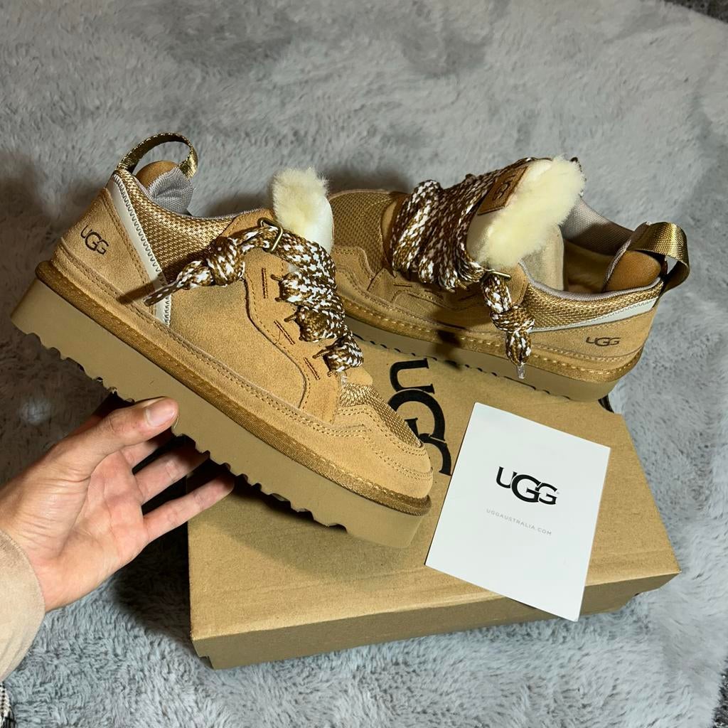Nieuwe Ugg Lowmel boots maat 38, Kleding | Dames, Bruin, Nieuw, Ophalen of Verzenden, Sneakers of Gympen