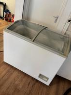 Vrieskist met glazen schuifdeksel - 250L, Vrieskist, Gebruikt, Vrijstaand, 90 cm of meer