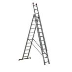 altrex reformladder 3x12  sporten, Ophalen, Zo goed als nieuw, Ladder, Opvouwbaar of Inschuifbaar