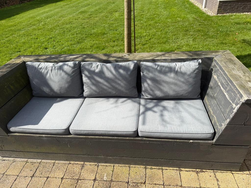 2 mooie tuinmeubelen, Tuin en Terras, Ophalen, Gebruikt, 6 zitplaatsen, Loungeset