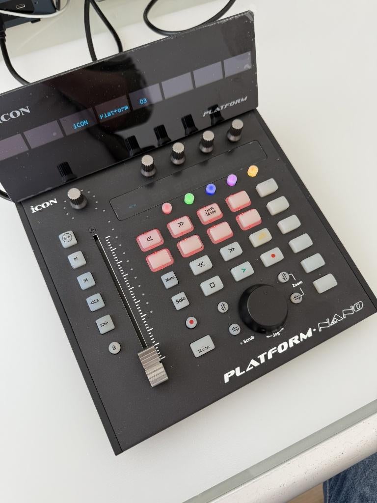 iCon Platform Nano DAW Controller + iCon Platform D3, Ophalen, Zo goed als nieuw