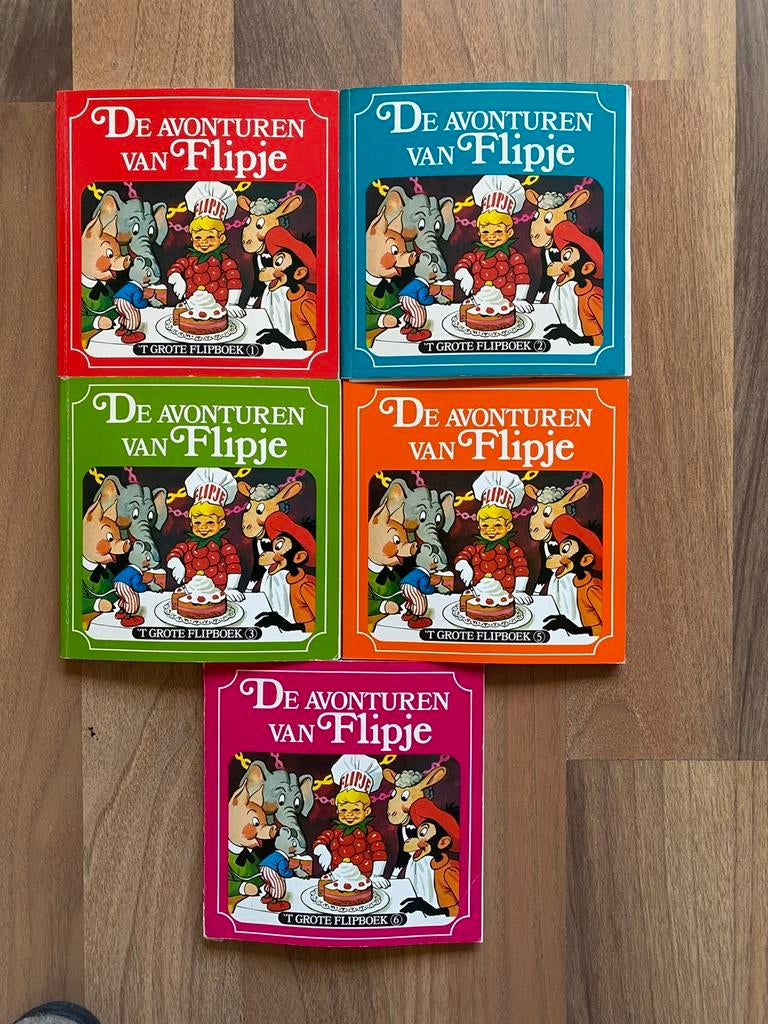 Boekjes van Flipje uit Tiel, Ophalen of Verzenden, Gelezen