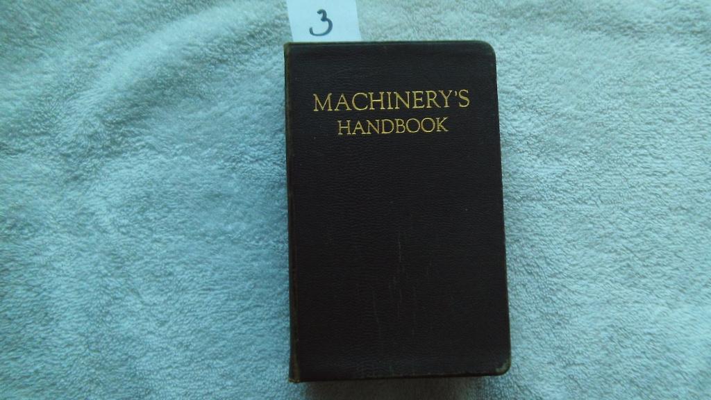 Machinery's handbook 6 th Toolbox Edition 1924 GB 3, Verzenden, Gelezen