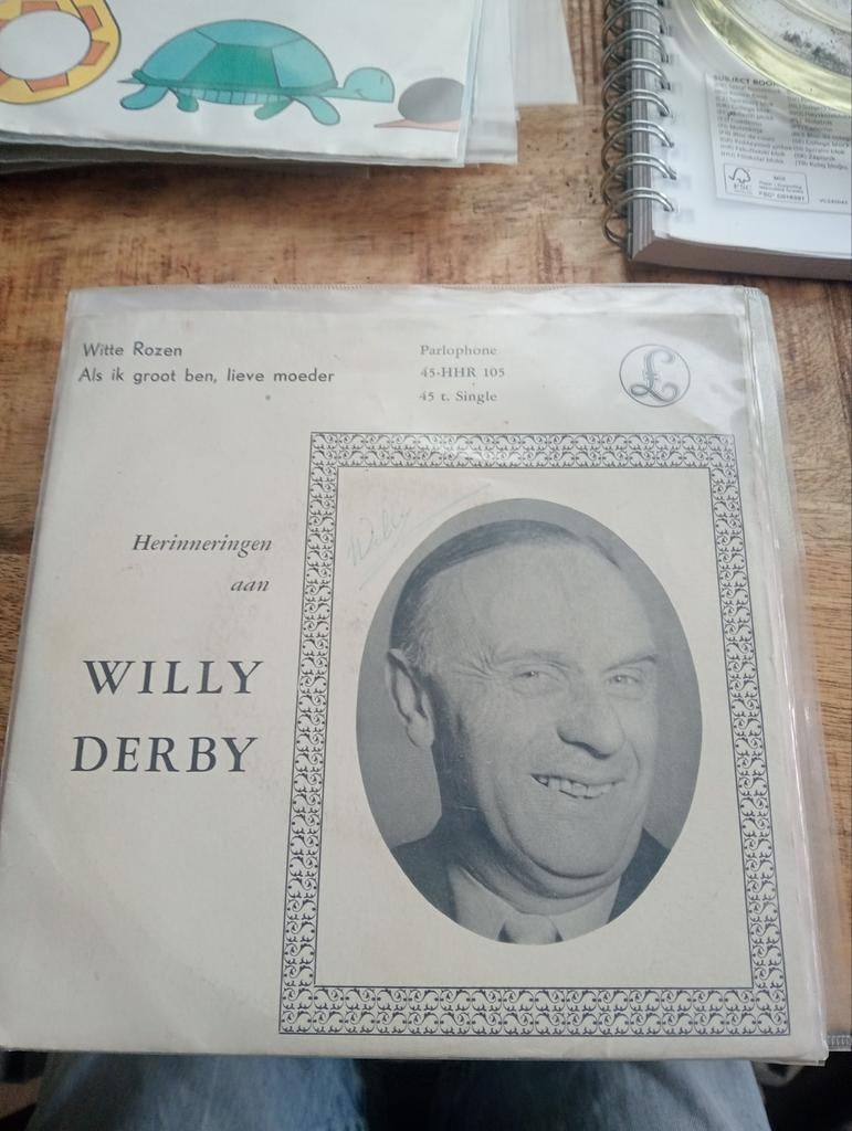 Willy Derby - witte rozen, Ophalen of Verzenden, Zo goed als nieuw, Overige formaten, Levenslied of Smartlap