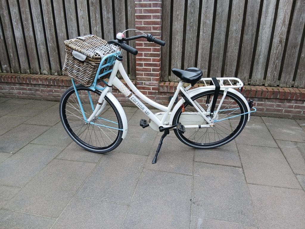 Te koop Cortina u4 (26 inch), Fietsen en Brommers, Fietsen | Meisjes, Terugtraprem, Cortina U4 transportfiets, Versnellingen, Zo goed als nieuw