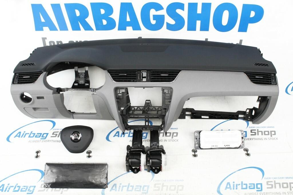 Airbag set Dashboard speaker halogeen Skoda Octavia, Gebruikt, Ophalen of Verzenden
