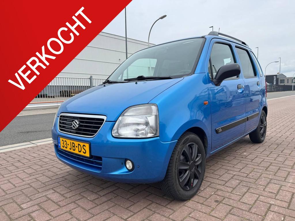 Suzuki Wagon R+ 1.3 GL, Auto's, Suzuki, Stof, 4 cilinders, Bedrijf, 925 kg