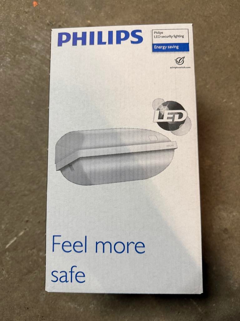 Philips BWC 110 LED beveiligingsverlichting, Tuin en Terras, Buitenverlichting, Ophalen of Verzenden, Nieuw, Minder dan 50 watt