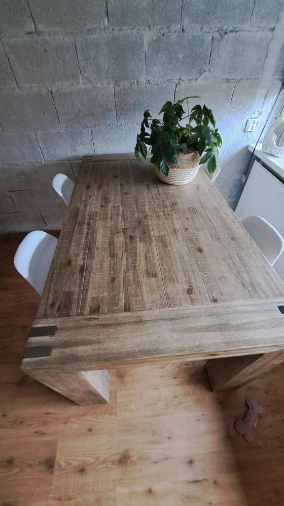 Pronto Bassano eetkamertafel, Huis en Inrichting, Tafels | Eettafels, Ophalen, Zo goed als nieuw, Rechthoekig, 50 tot 100 cm