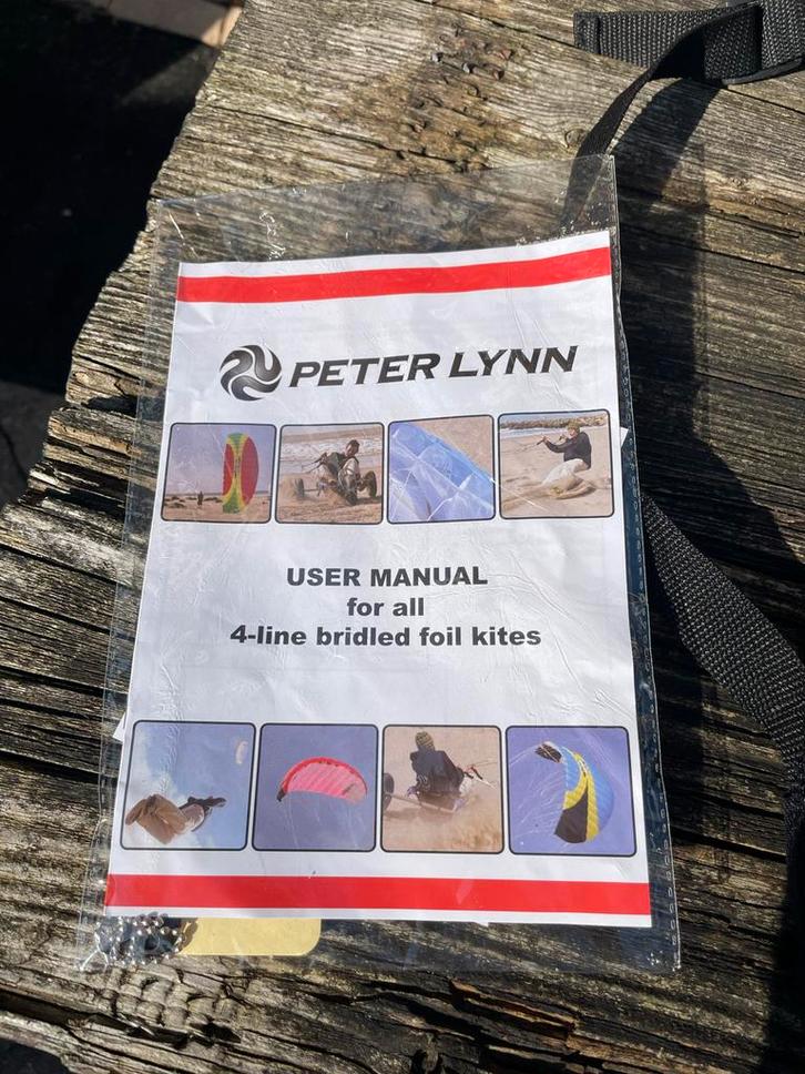 Peter Lynn Hornet 4-line kite (nooit gebruikt), Watersport en Boten, Kitesurfen, Gebruikt, Kite, Geen board, Ophalen of Verzenden